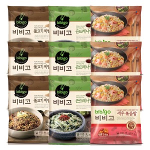 CJ 비비고 냉동밥 새우볶음밥+불고기볶음밥+곤드레나물밥